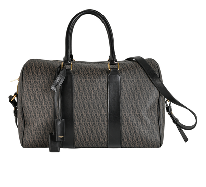 Holdall, &pound;550, Handbags, Black/Brown, Canvas/Leather, Front view